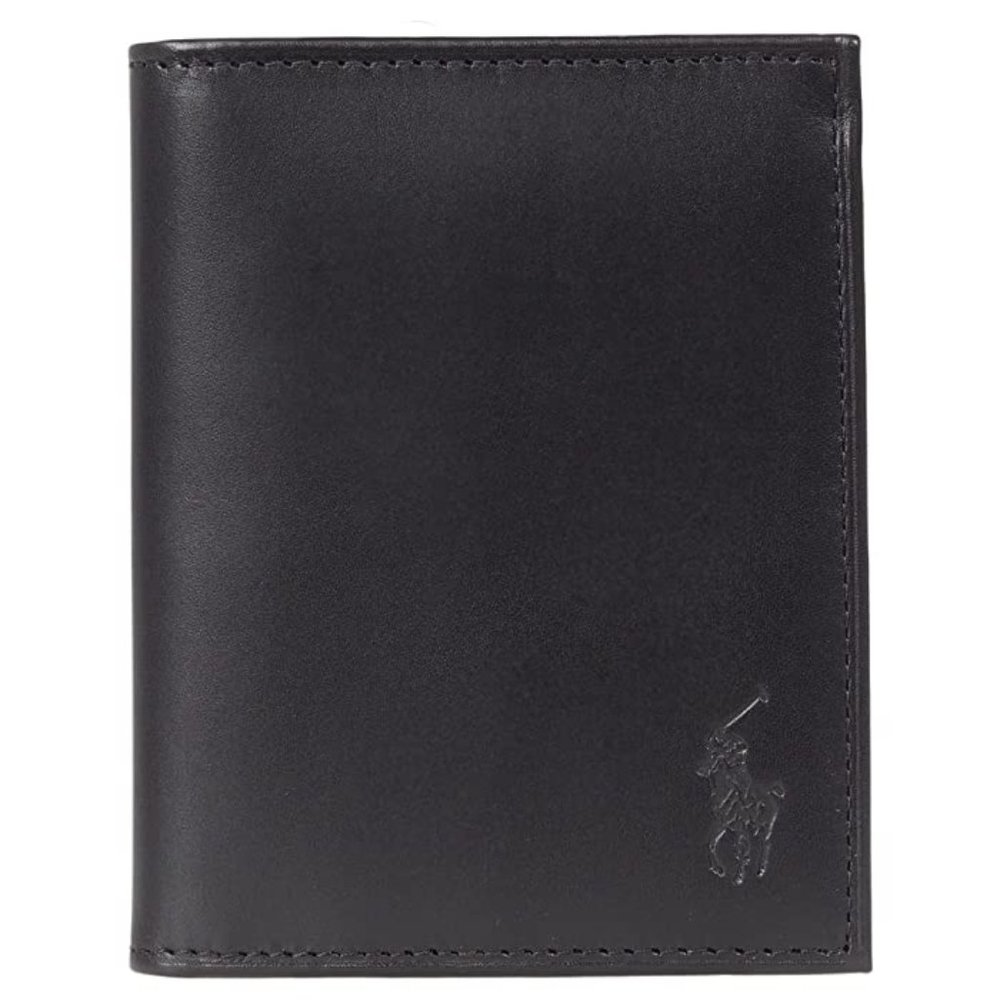 Polo Ralph Lauren Burnished Leather Billfold Wallet